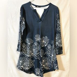 Lily by Firmiana Women’s Navy Tunic